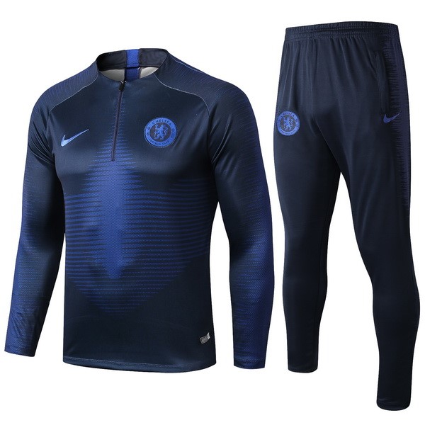 Trainingsanzug Chelsea 2019-20 Blau Marine Schwarz